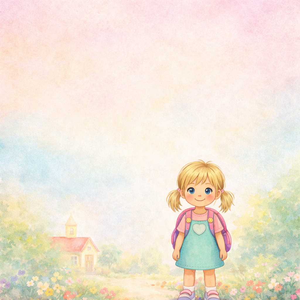 El primer día de escuela de Annie
